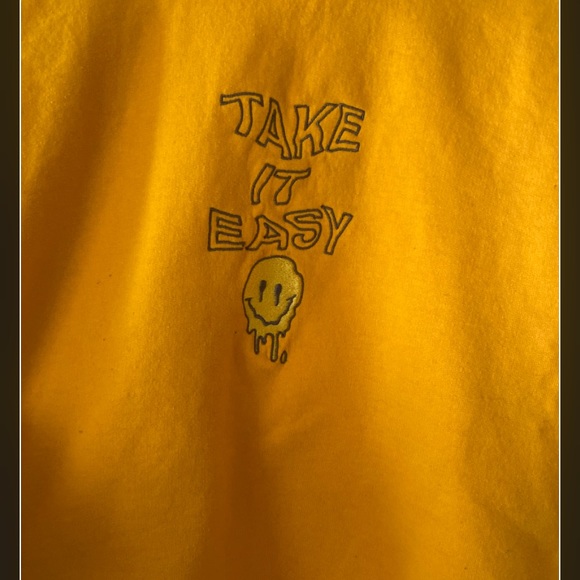 Gildan Tops - take it easy crew neck